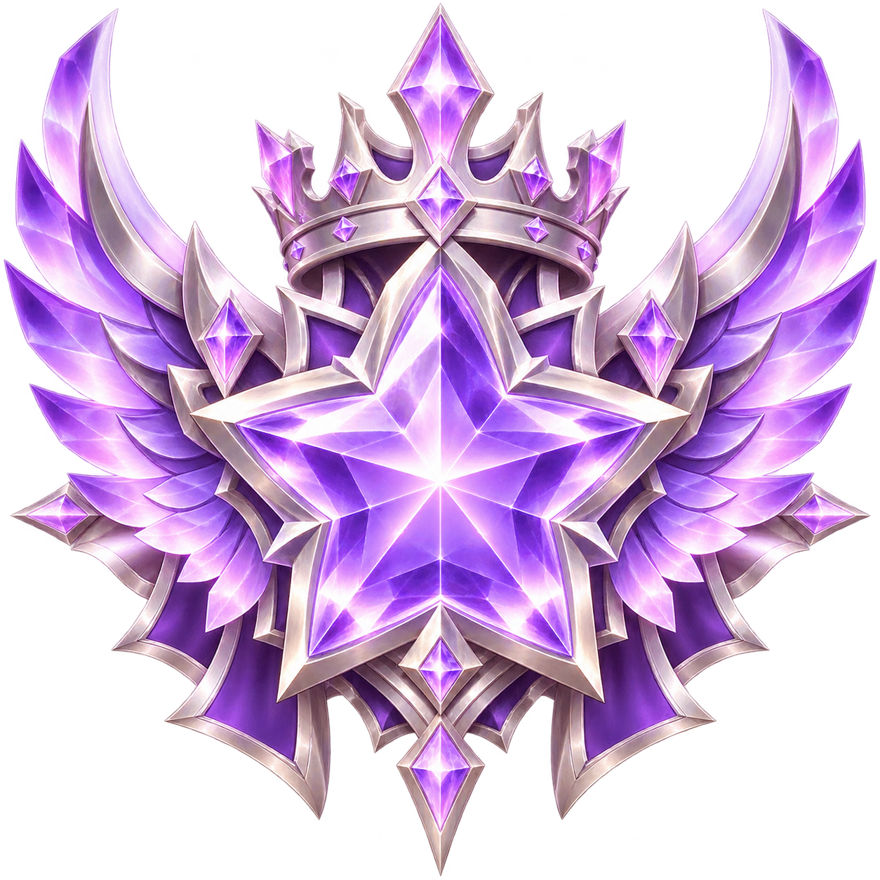 Light purple Epic supporter rank emblem